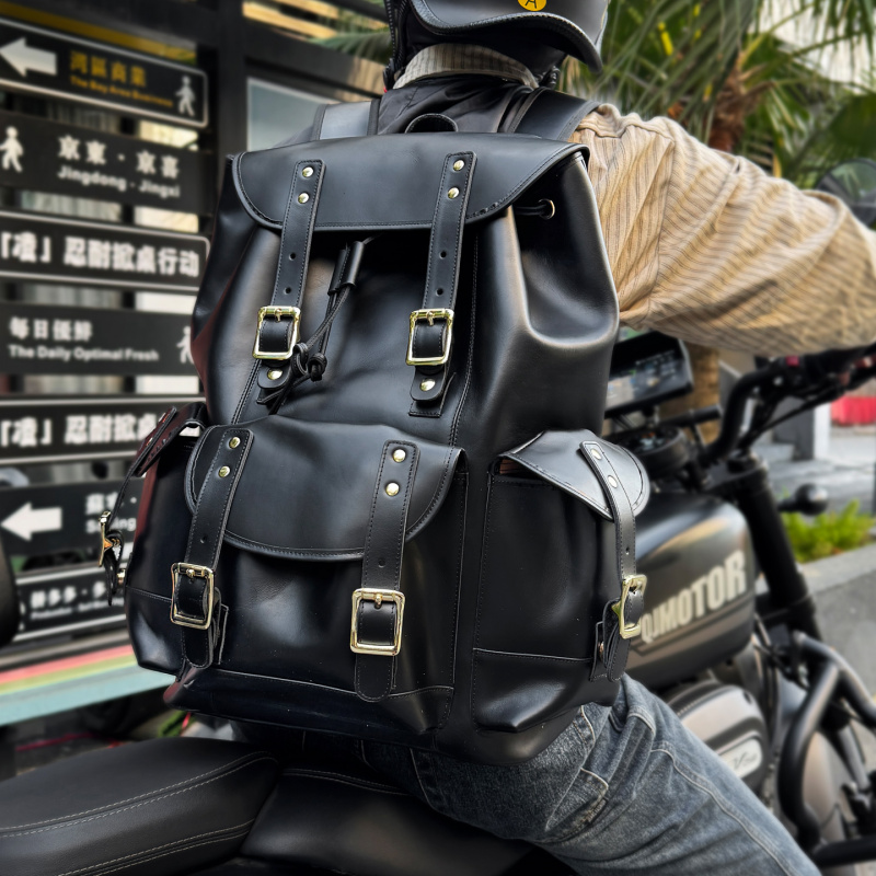 Leather Backpack Vintage - New Arrivals Leather Backpack Luxury Man