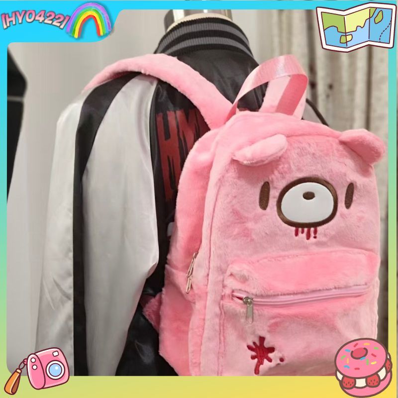 Gloomy Bear Cute Backpack Pink - Fashion Backpack Women ulasan dan harga