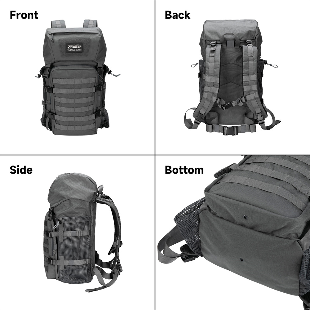 Tactical Backpack 40L 500D Nyl - Rucksack Military Style ulasan dan harga